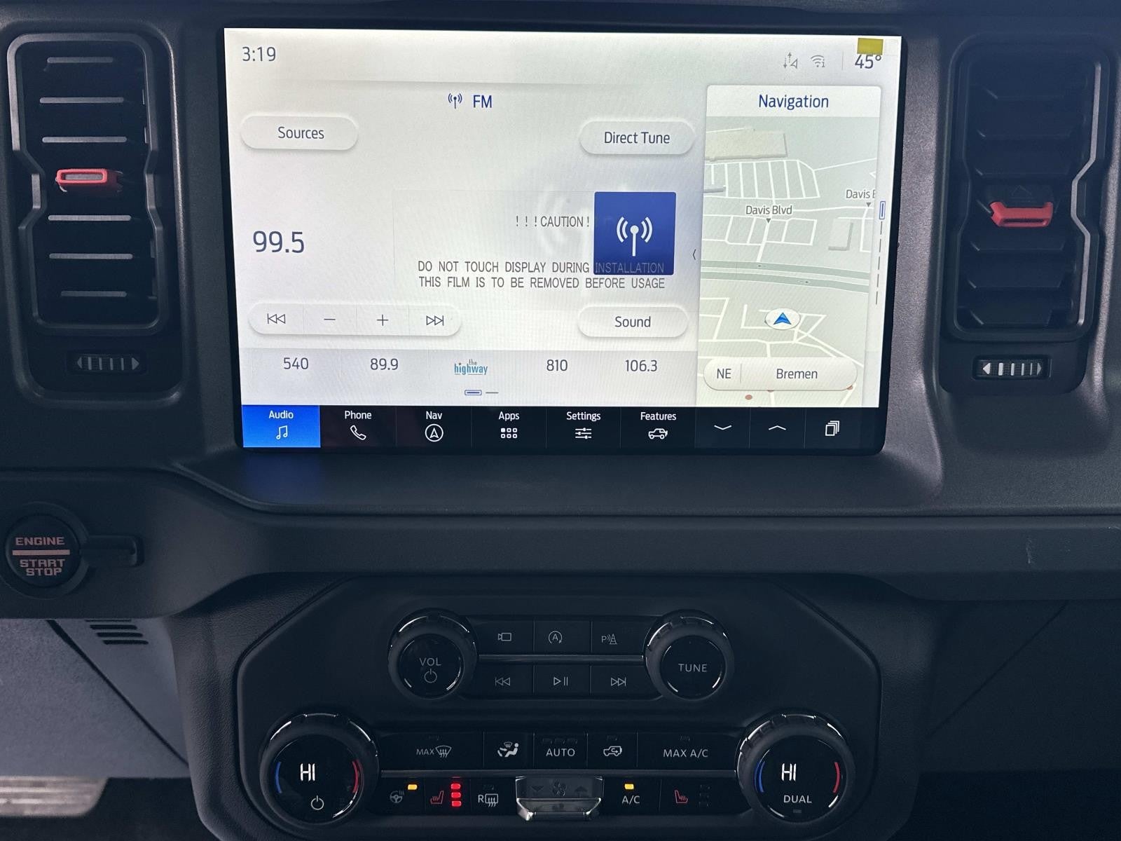 2025 Ford Bronco RAPTOR 4 DOOR ADVANCED 4X