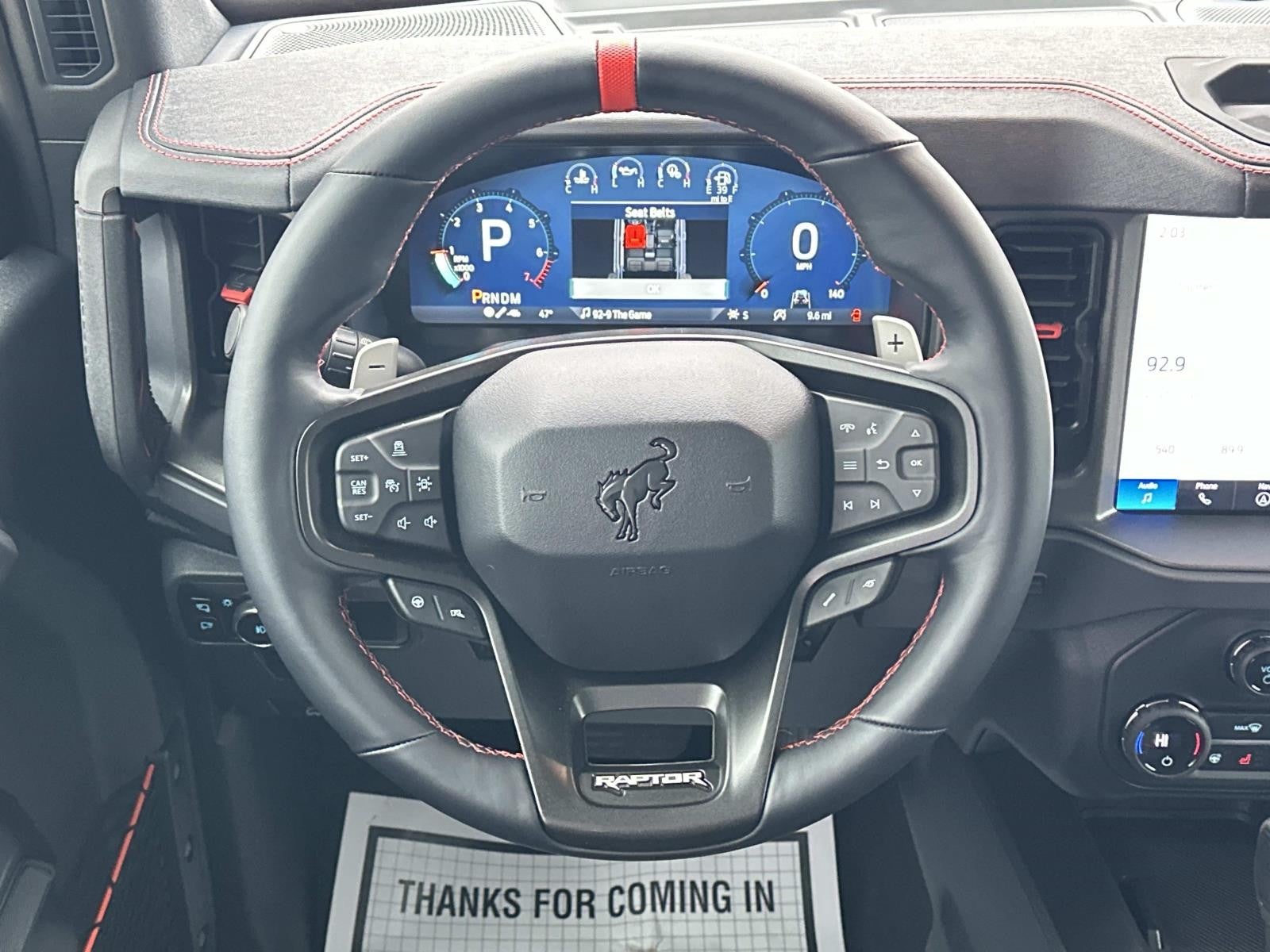 2025 Ford Bronco RAPTOR 4 DOOR ADVANCED 4X