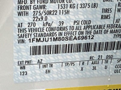 2025 Ford Expedition PLATINUM 4X4