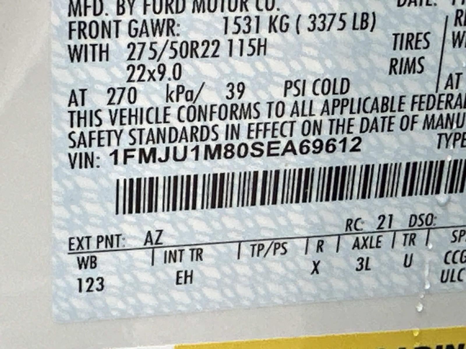 2025 Ford Expedition PLATINUM 4X4