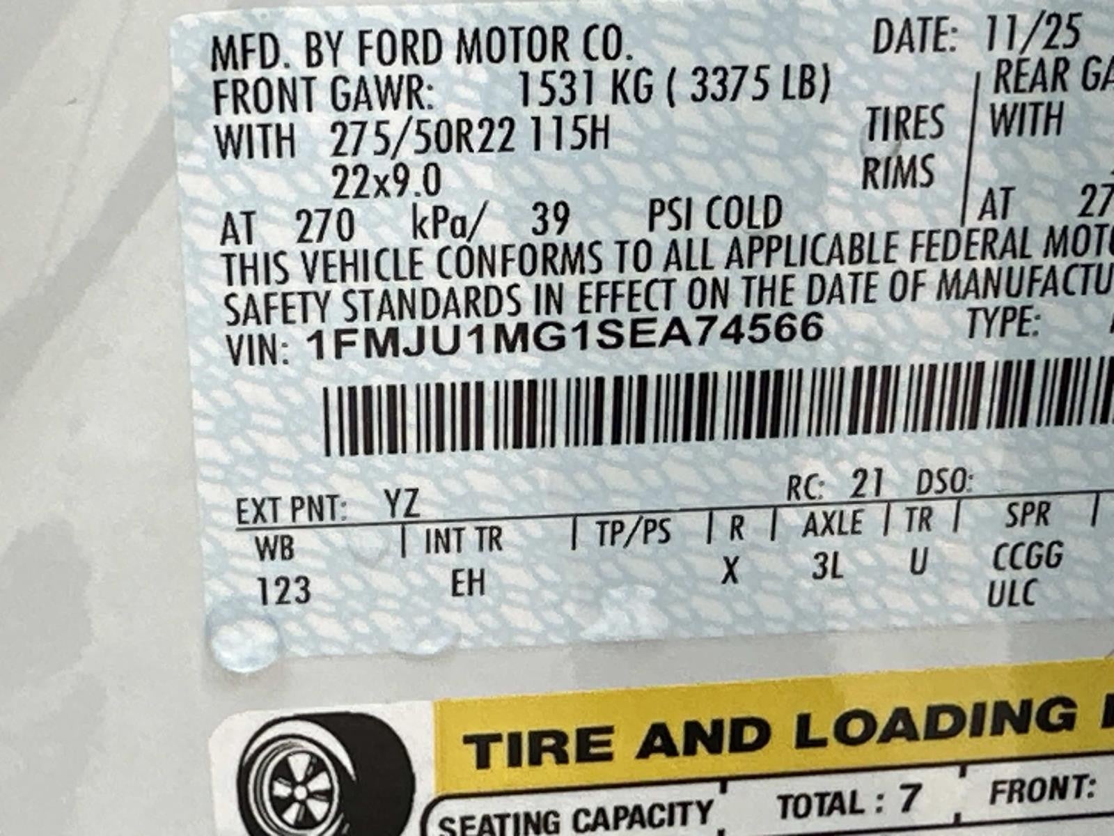 2025 Ford Expedition PLATINUM 4X4