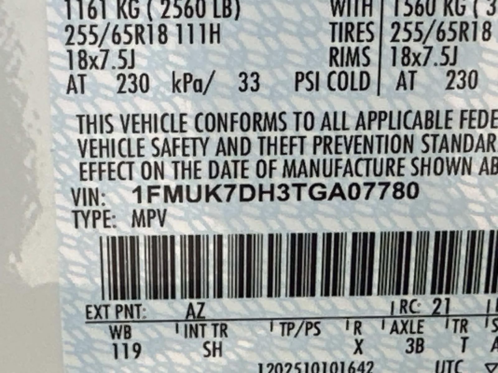 2026 Ford Explorer ACTIVE RWD