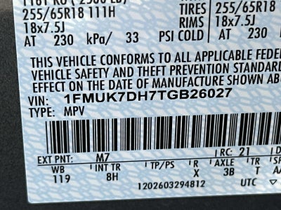 2026 Ford Explorer ACTIVE RWD