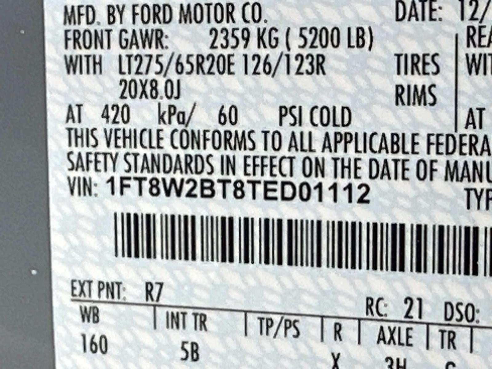 2026 Ford Super Duty F-250 SRW LARIAT 4WD CREW CAB 6.75'