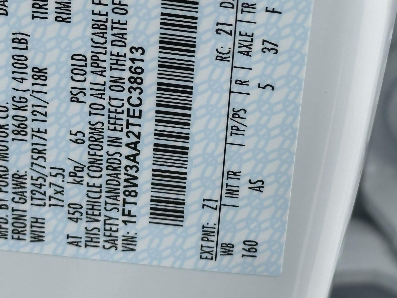 2026 Ford Super Duty F-350 SRW XL 2WD CREW CAB 6.75' BOX