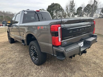 2025 Ford Super Duty F-350 SRW PLATINUM 4WD CREW CAB