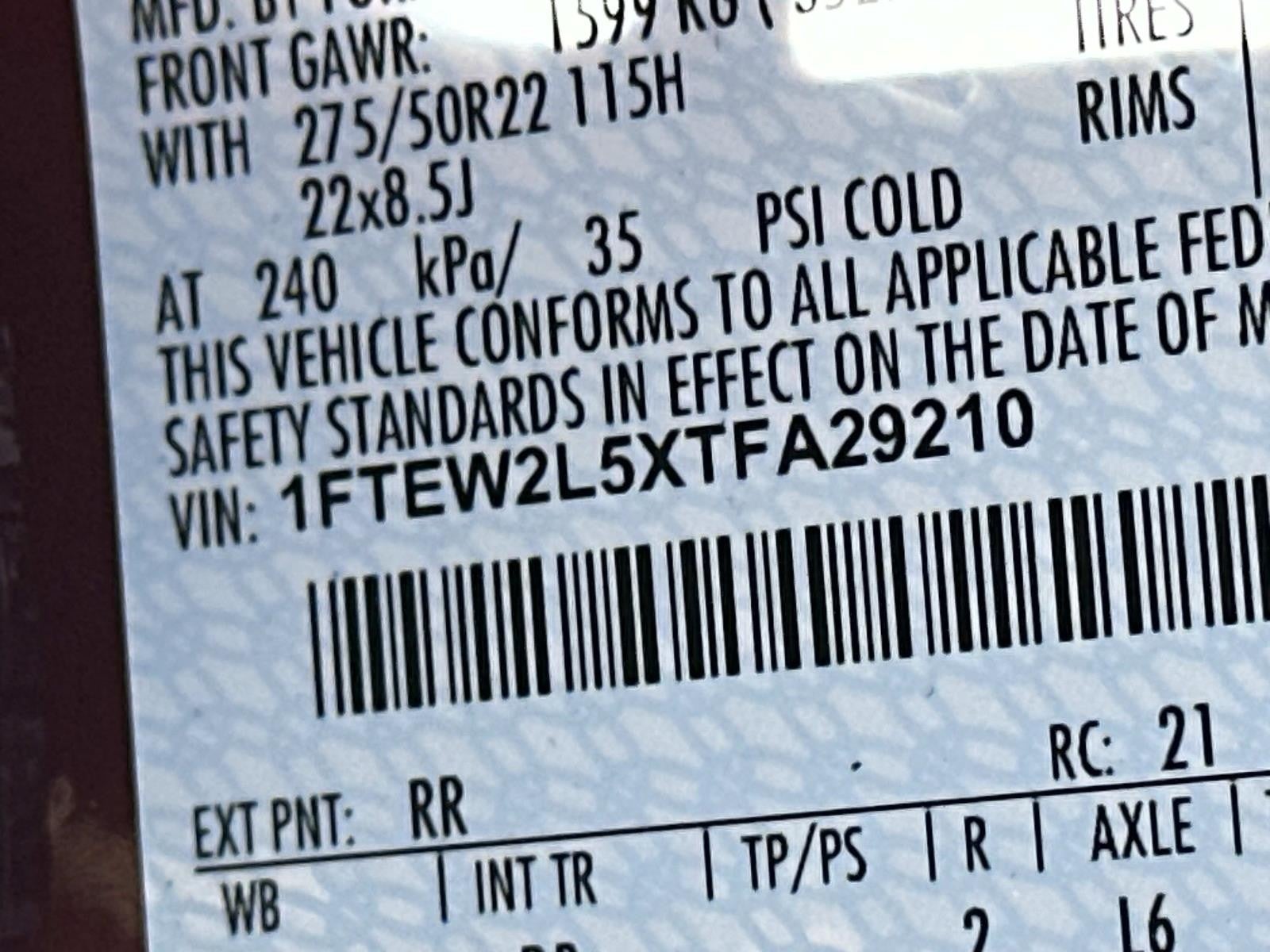 2026 Ford F-150 STX 4WD SUPERCREW 5.5' BO