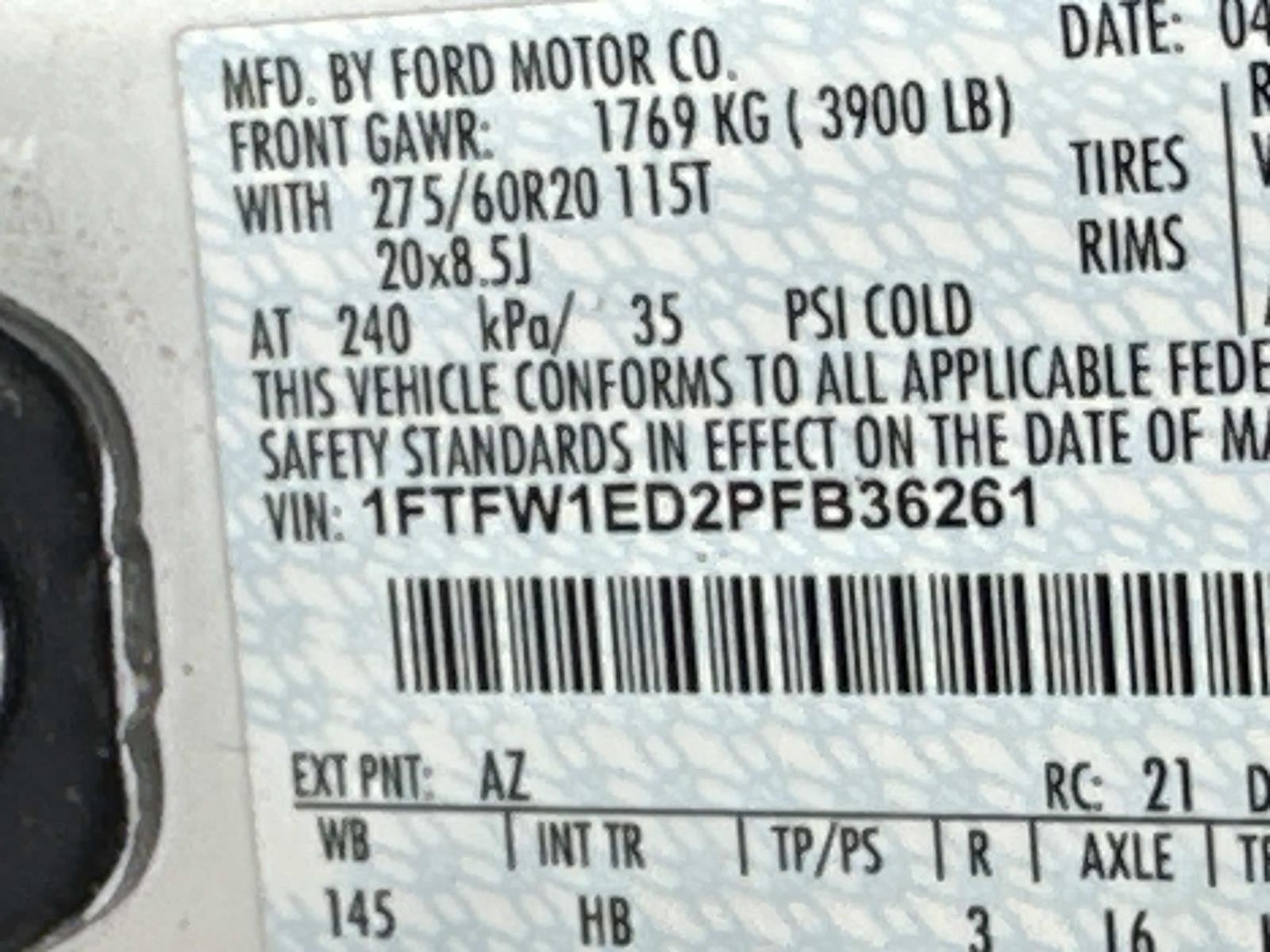 2023 Ford F-150 Lariat