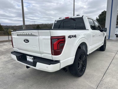 2025 Ford F-150 PLATINUM 4WD SUPERCREW 5.