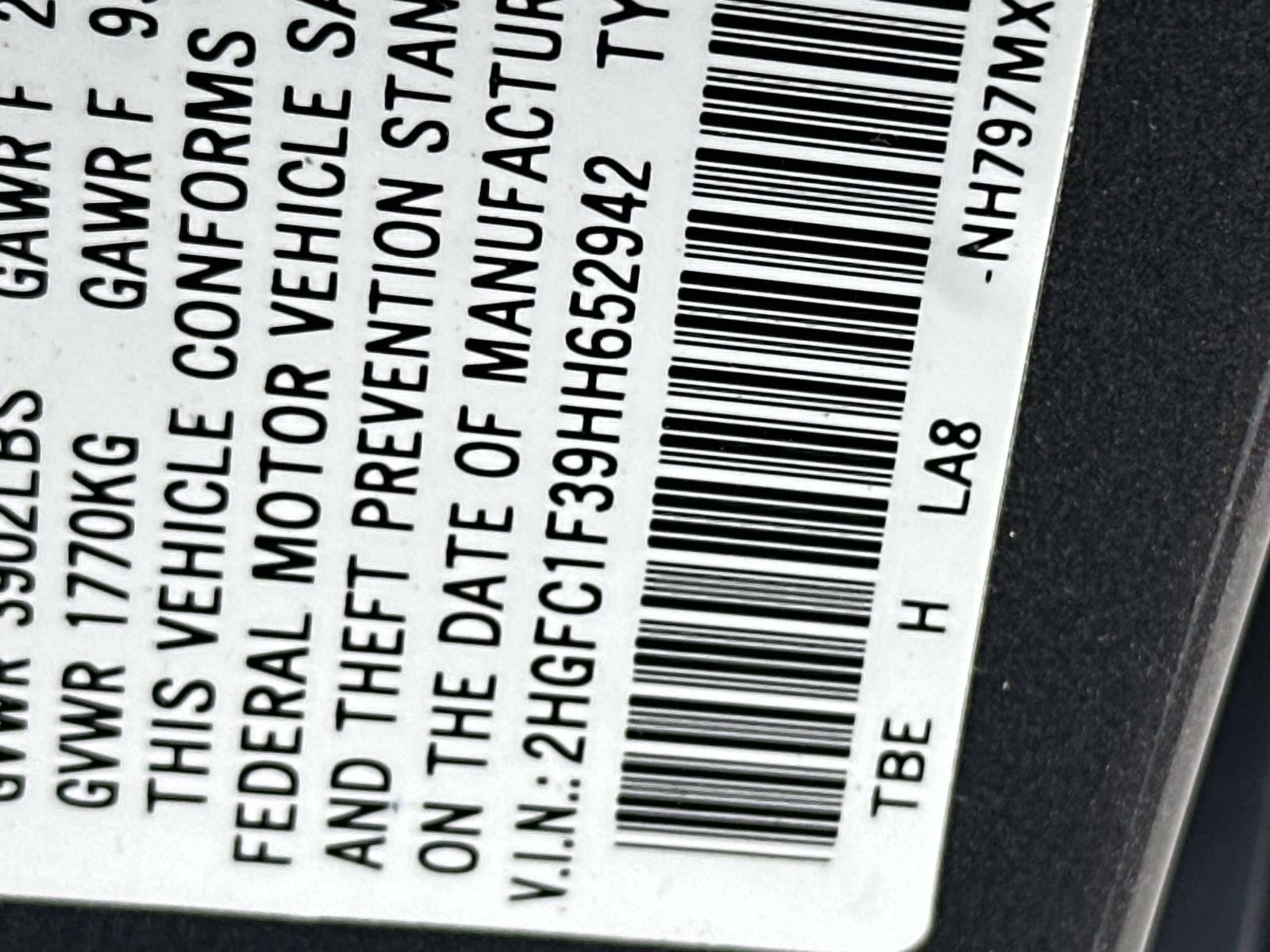 2017 Honda Civic Sedan SEDAN