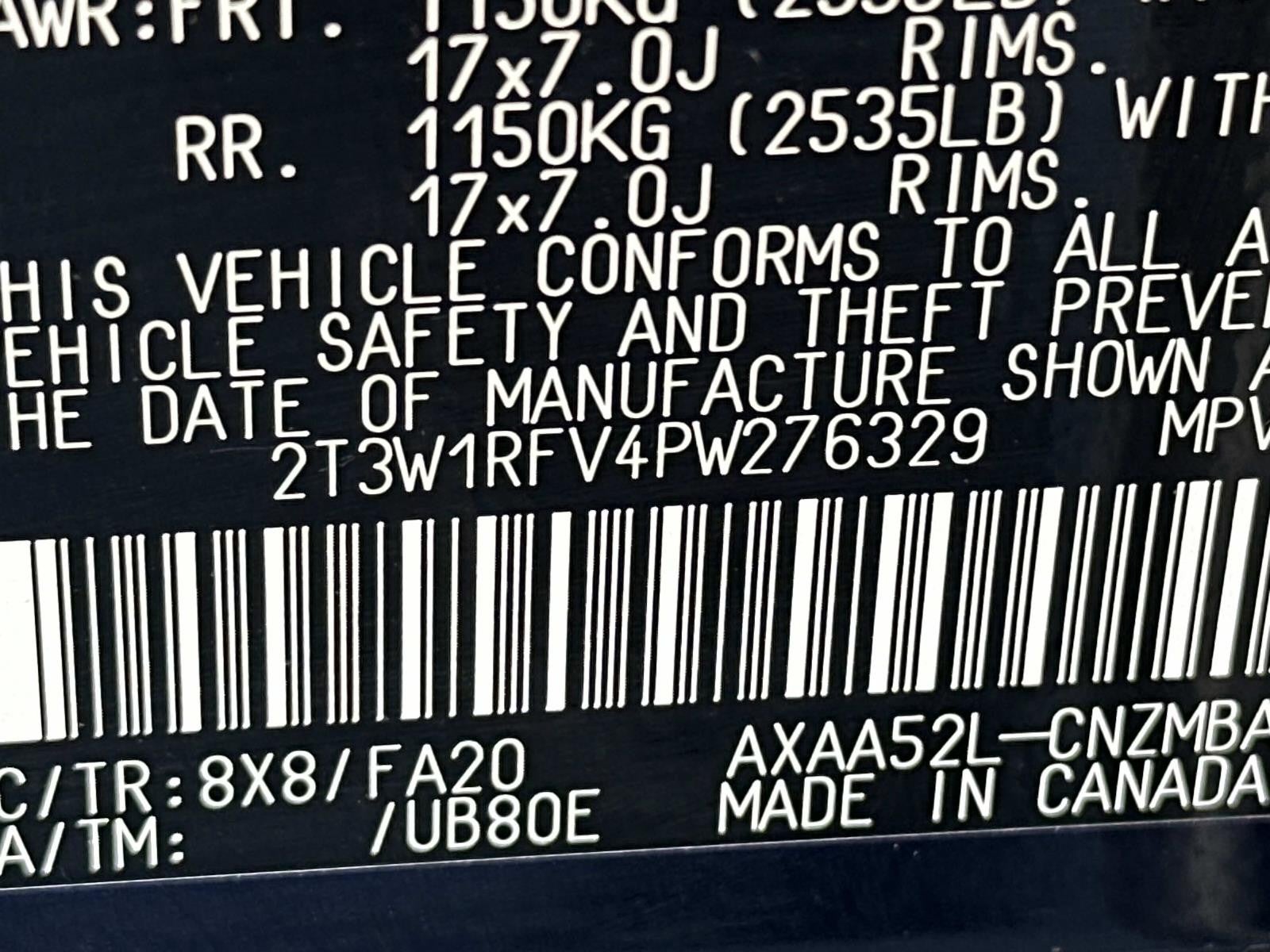 2023 Toyota RAV4 XLE FWD