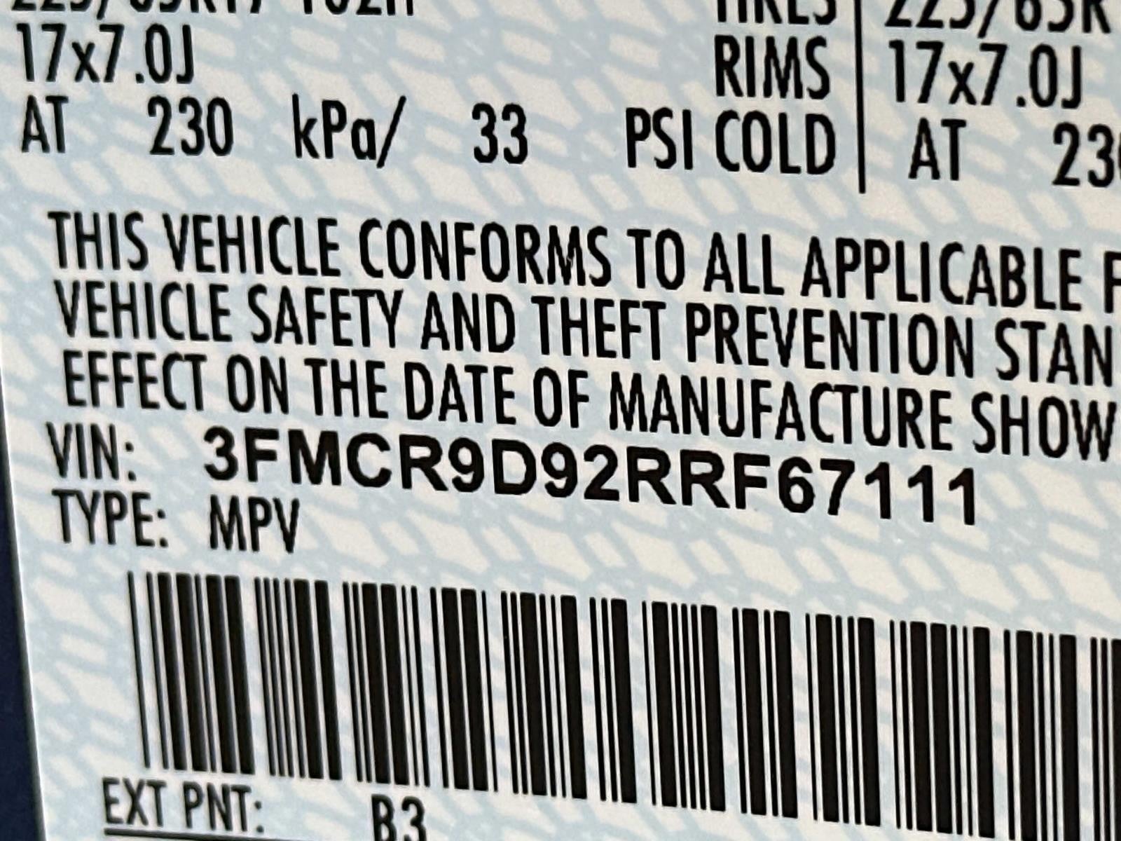 2024 Ford Bronco Sport BADLANDS 4X4