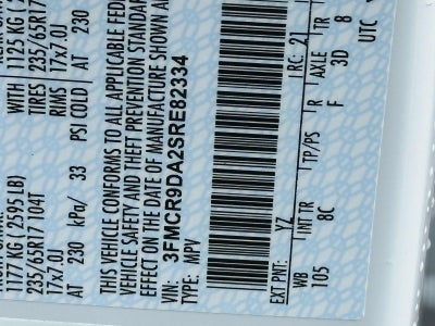 2025 Ford Bronco Sport BADLANDS 4X4