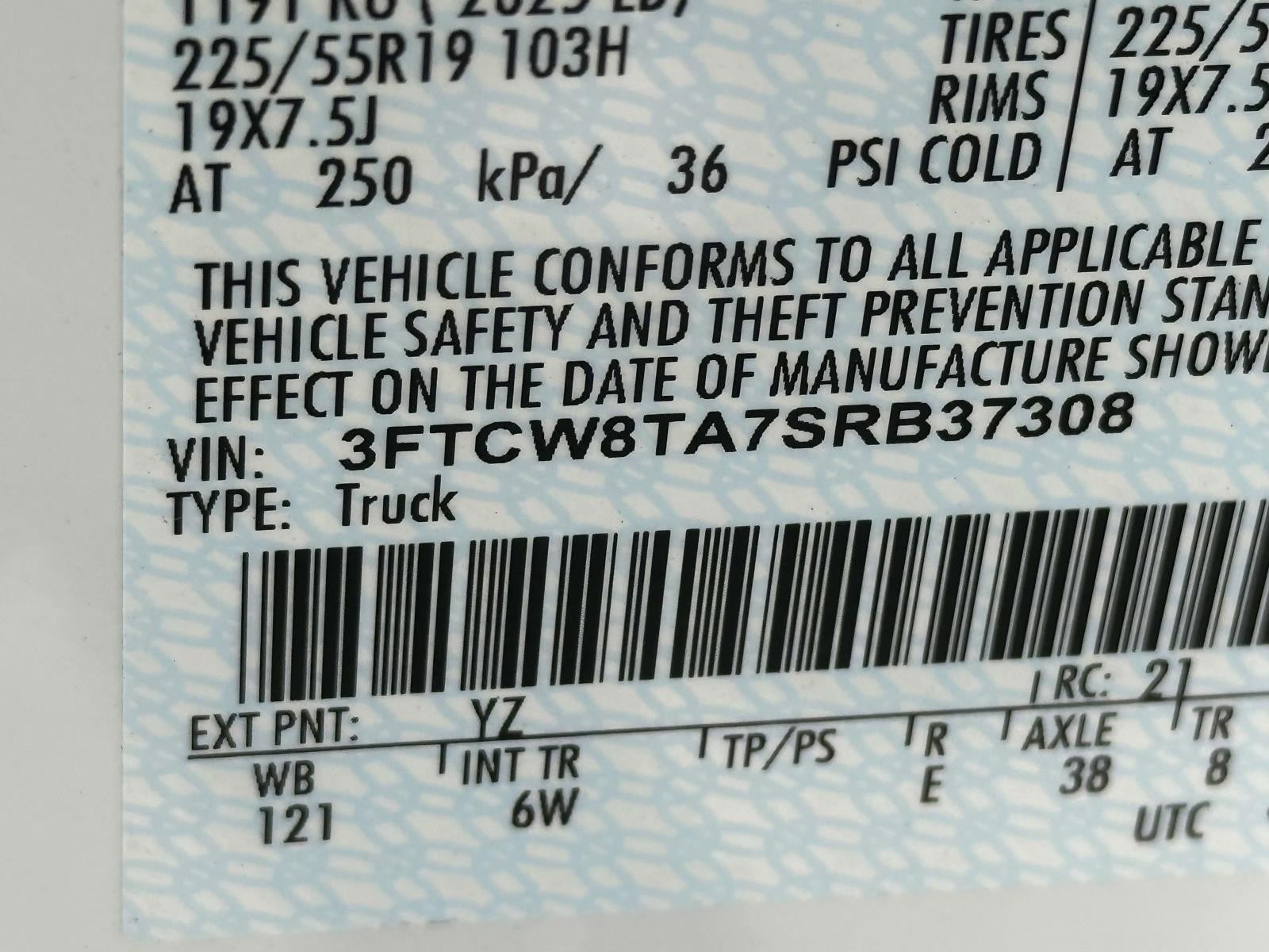 2025 Ford Maverick LOBO STANDARD AWD SUPERCR