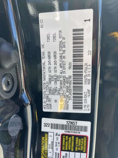 2023 Toyota Tundra LIMITED