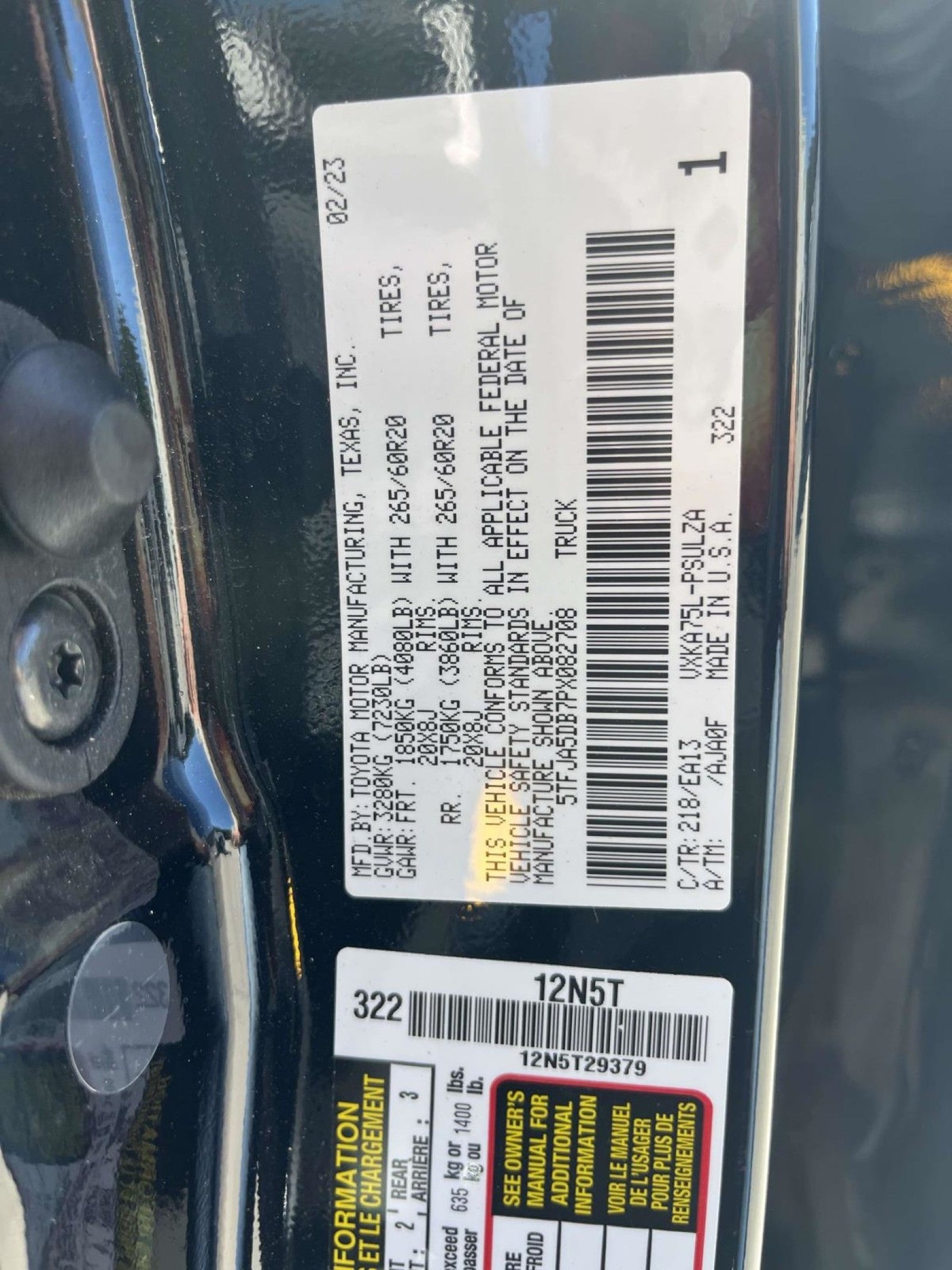 2023 Toyota Tundra LIMITED